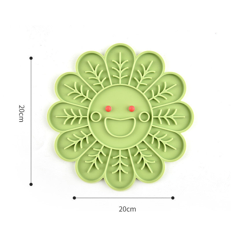 Silicone Slow Food Licking Mat for Cats and Dogs